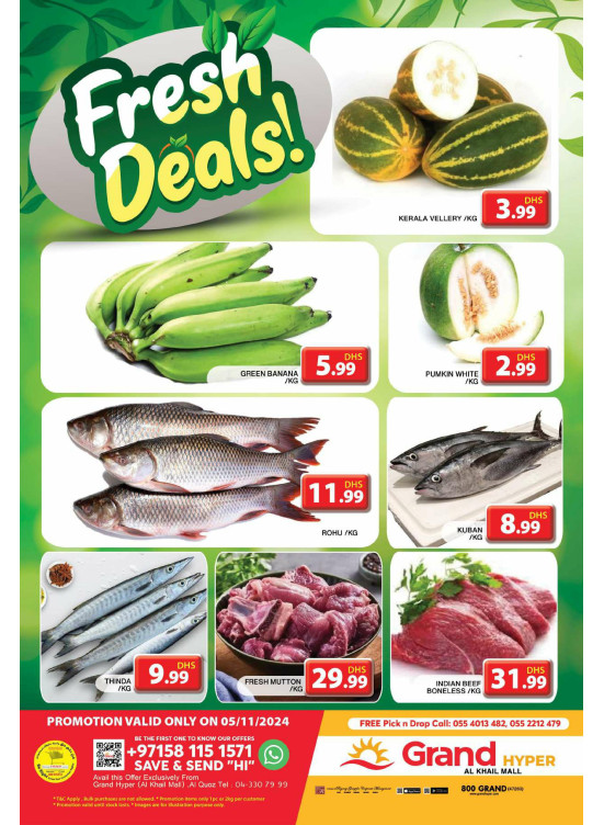 Fresh Deals - Grand Hyper Al Khail Mall