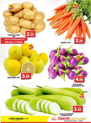 Veggie Wednesday - Grand Hypermarket Jebel Ali