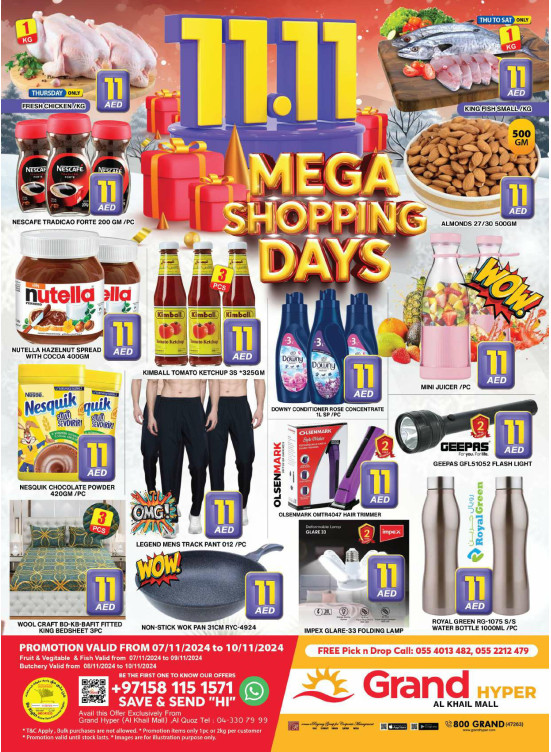 Weekend Deals - Grand Hyper Al Khail Mall