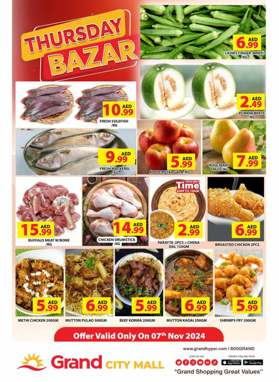 Thursday Bazar - Grand City Mall