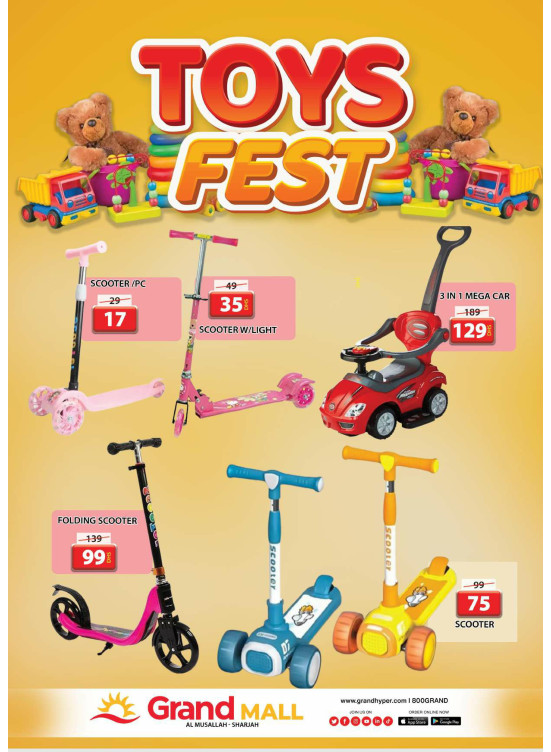 Toys Fest - Grand Mall Sharjah
