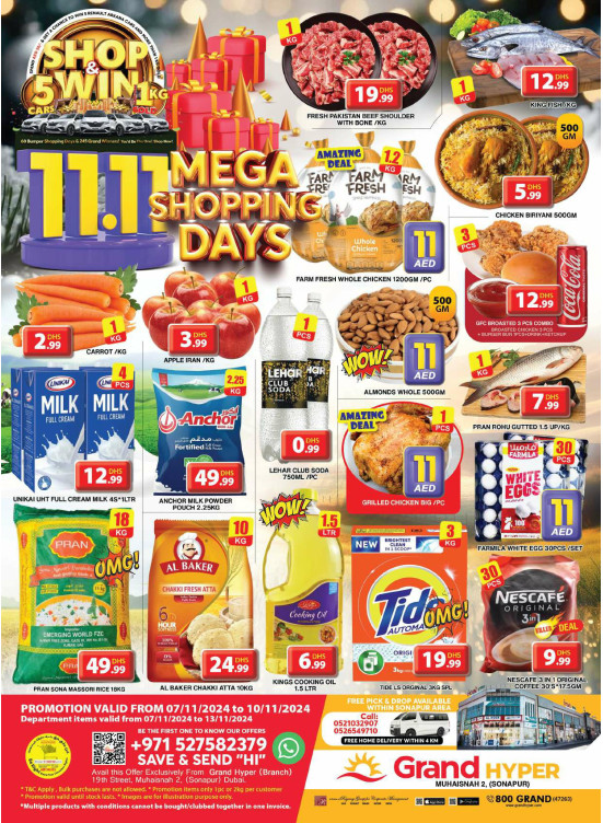 Weekend Deals - Grand Hyper Muhaisnah