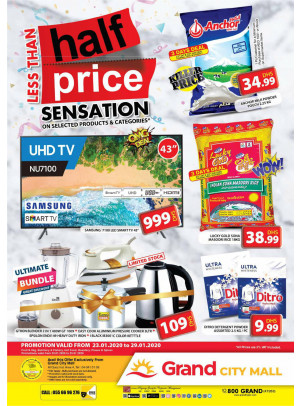 Less Than Half Price - Grand City Mall