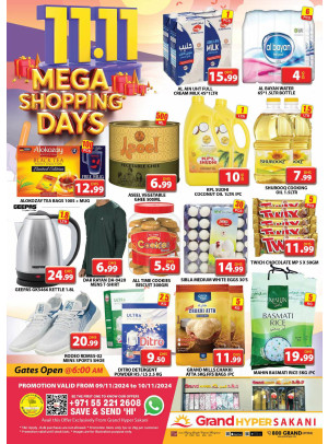 Weekend Deals - Grand Hyper Sakani