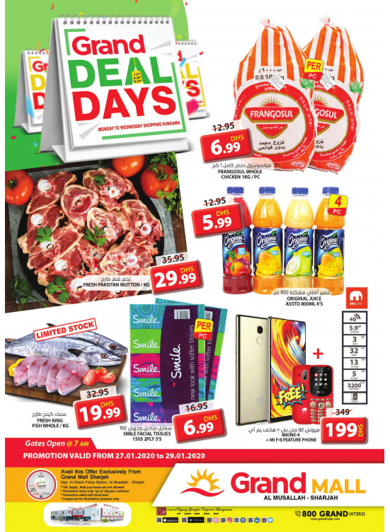 Grand Deal Days - Grand Mall Sharjah