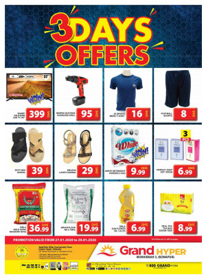 3 Days Offers - Grand Hyper Muhaisnah