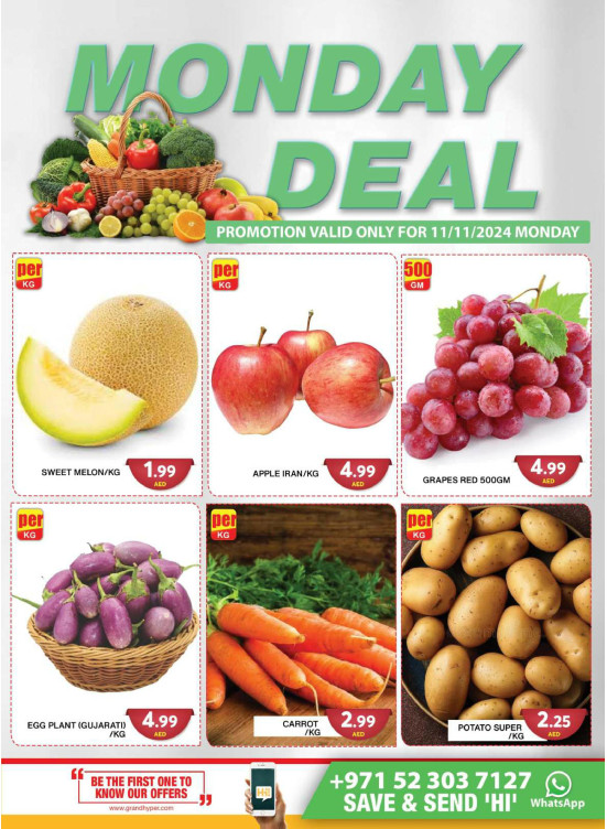 Monday Deal - Grand Hypermarket Jebel Ali