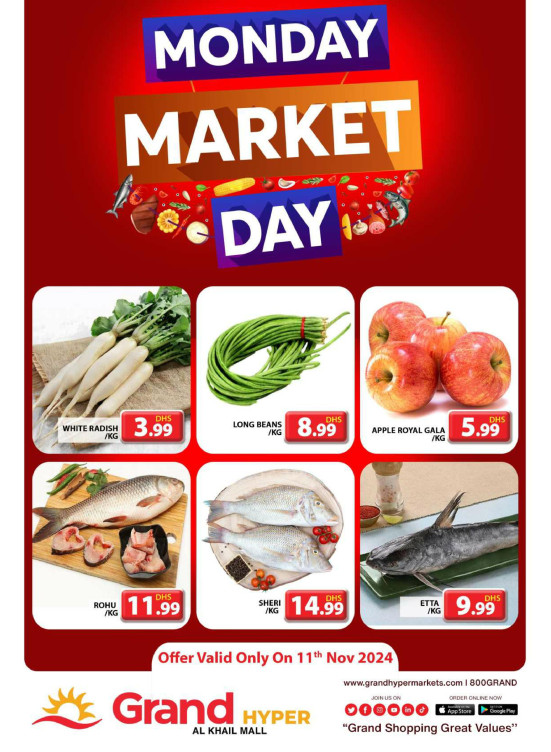 Monday Market Day - Grand Hyper Al Khail Mall