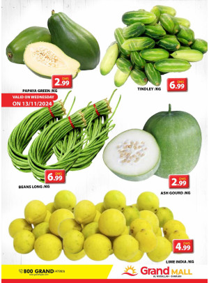 Veggie Wednesday - Grand Mall Sharjah