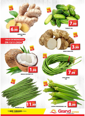 Veggie Wednesday - Grand Hyper Al khail Mall