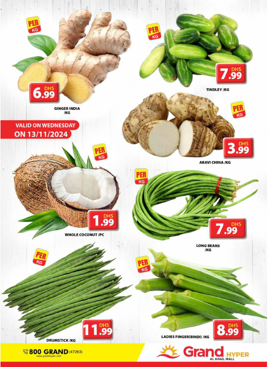 Veggie Wednesday - Grand Hyper Al khail Mall