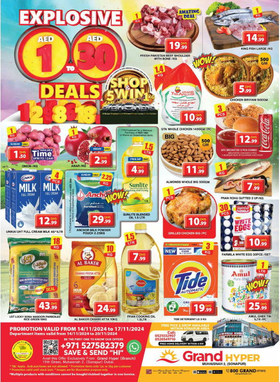 Weekend Deals - Grand Hyper Muhaisnah
