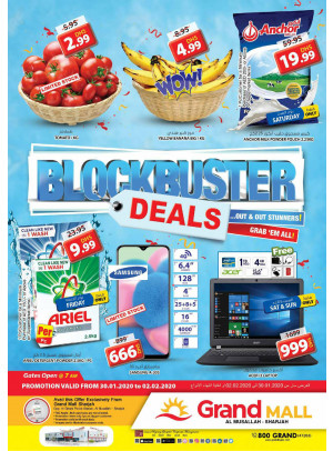 Blockbuster Deals - Grand Mall Sharjah