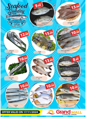 Seafood Sunday - Grand Mall Sharjah