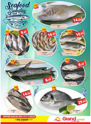 Seafood Sunday - Grand Hyper Al Khail Mall