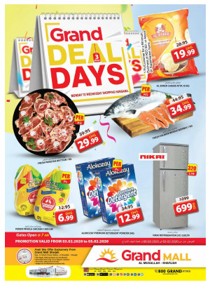 Grand Deal Days - Grand Mall Sharjah