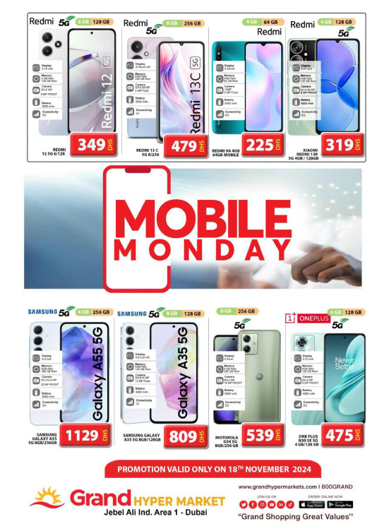 Mobile Monday - Grand Hypermarket Jebel Ali