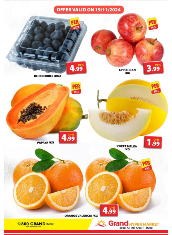 Fruitilicious Tuesday - Grand Hypermarket Jebel Ali