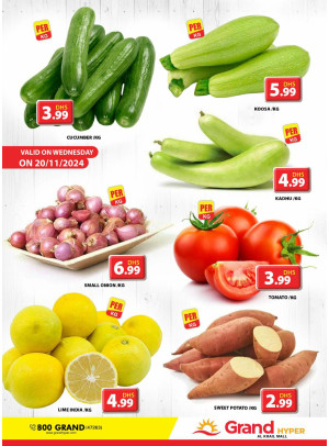 Veggie Wednesday - Grand Hyper Al khail Mall