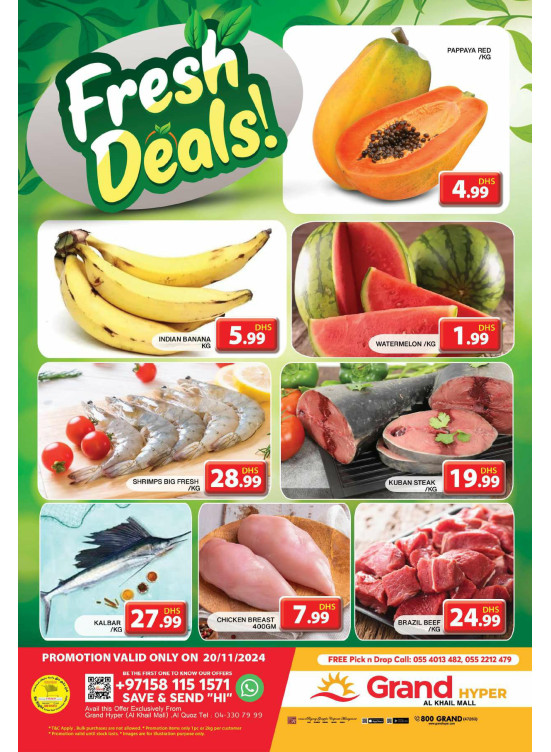 Fresh Deals - Grand Hyper Al Khail Mall