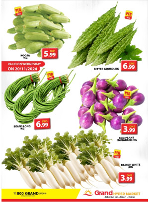 Veggie Wednesday - Grand Hypermarket Jebel Ali