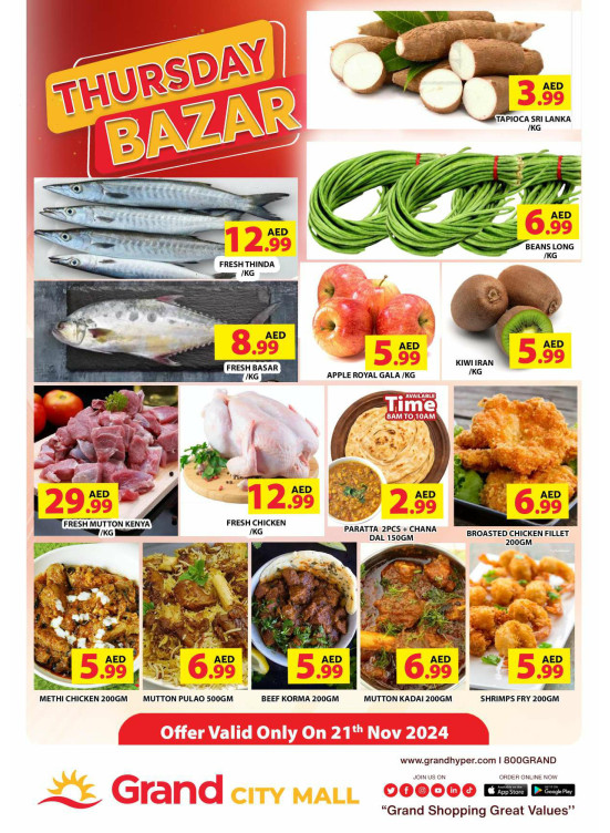 Thursday Bazar - Grand City Mall