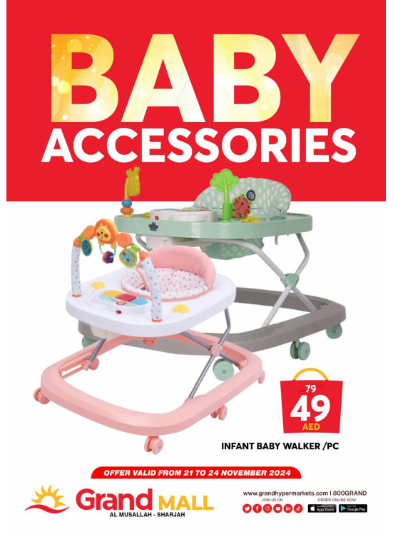 Baby Accessories - Grand Mall Sharjah
