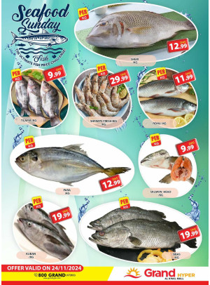 Seafood Sunday - Grand Hyper Al Khail Mall