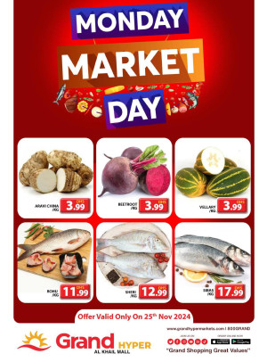 Monday Market Day - Grand Hyper Al Khail Mall