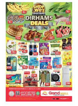 Midweek Deals - Grand Mall Sharjah