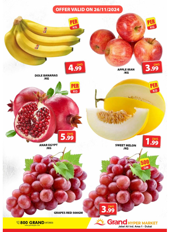 Fruitilicious Tuesday - Grand Hypermarket Jebel Ali