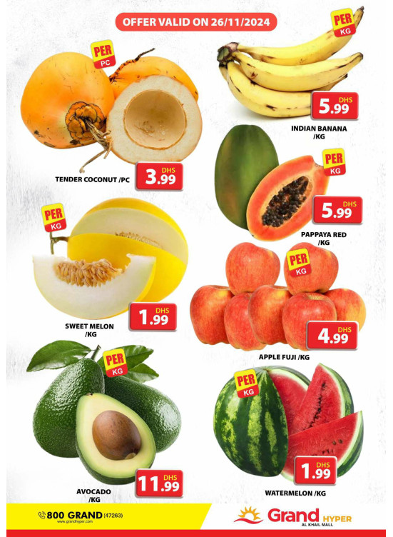 Fruitilicious Tuesday - Grand Hyper Al Khail Mall