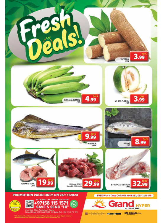 Fresh Deals - Grand Hyper Al Khail Mall
