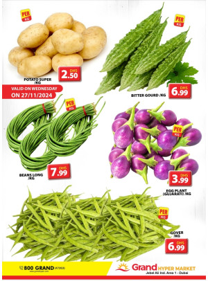Veggie Wednesday - Grand Hypermarket Jebel Ali