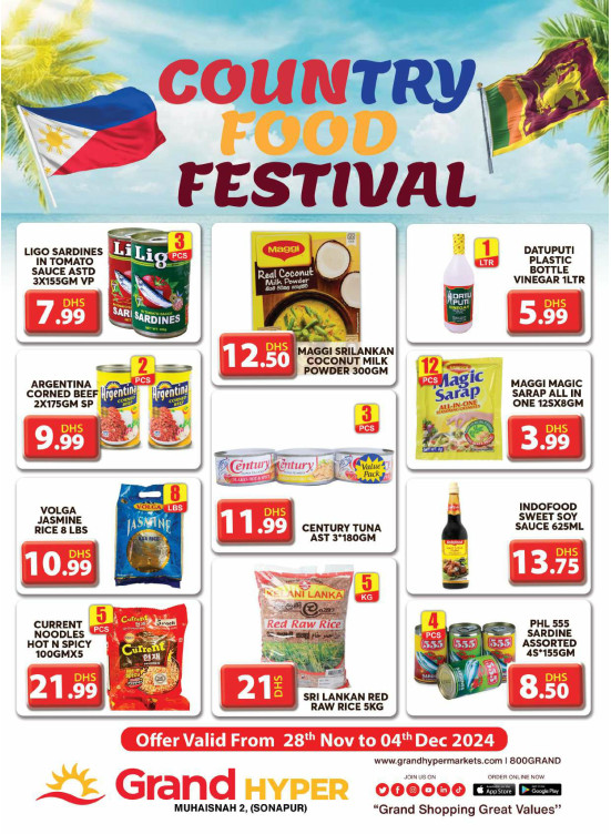 Country Food Festival - Grand Hyper Muhaisnah