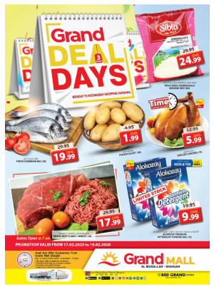 Grand Deal Days - Grand Mall Sharjah