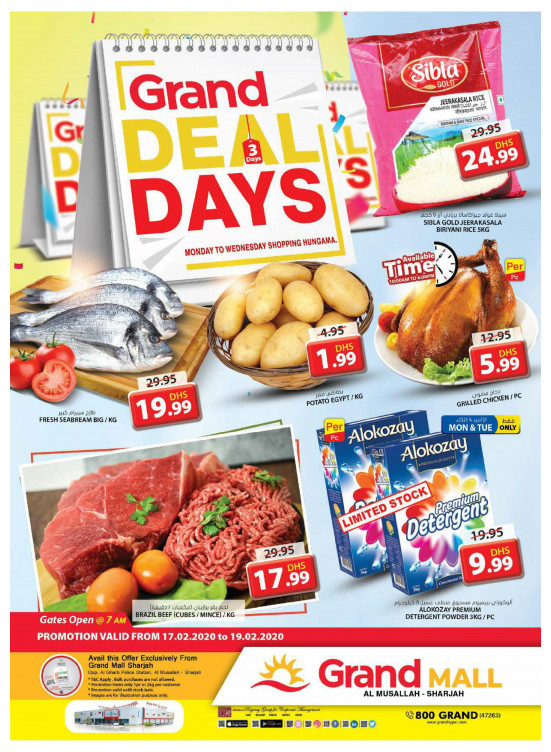 Grand Deal Days - Grand Mall Sharjah