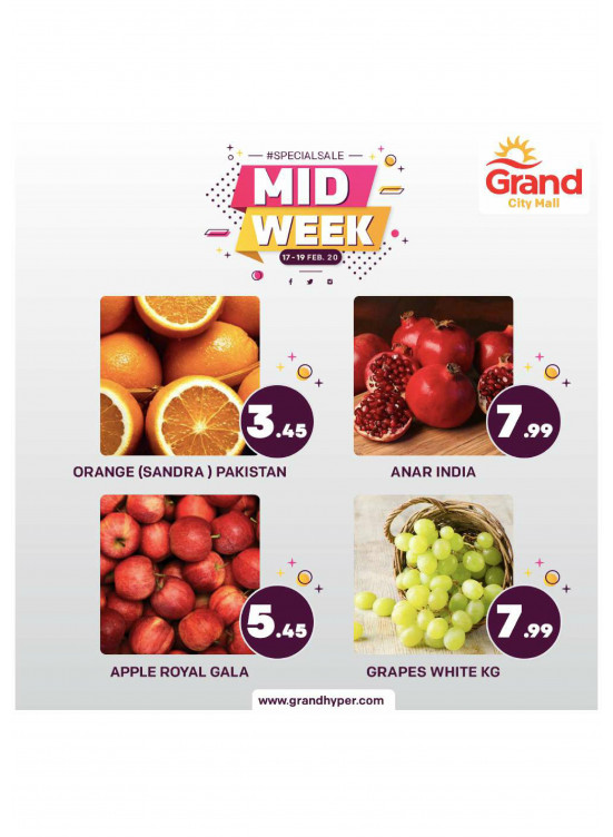 Midweek Offers - Grand City Mall