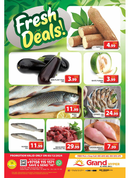 Fresh Deals - Grand Hyper Al Khail Mall