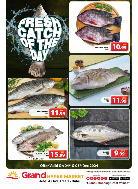 Catch of The Day - Grand Hypermarket Jebel Ali