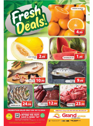 Fresh Deals - Grand Hyper Al Khail Mall
