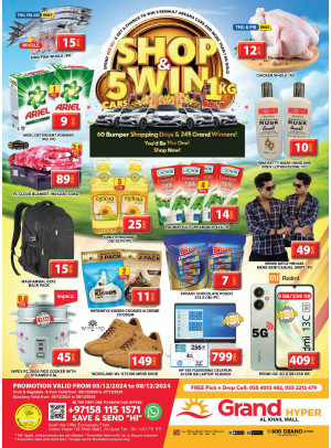 Weekend Deals - Grand Hyper Al Khail Mall