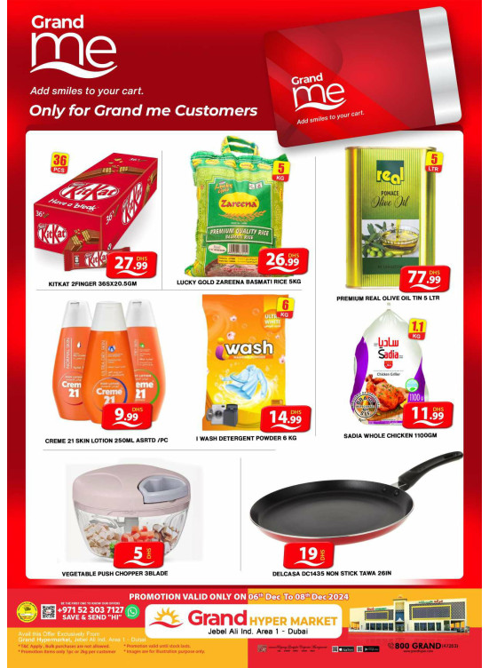 Grand Me Deals - Grand Hypermarket Jebel Ali