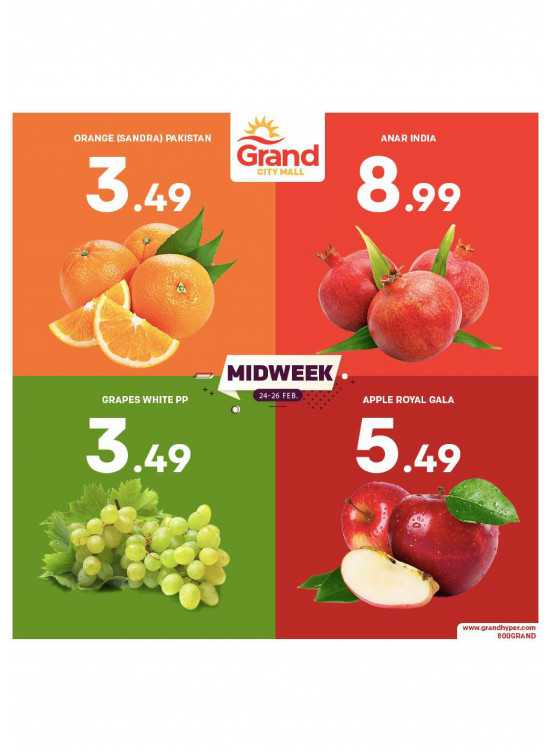 Midweek Offers - Grand City Mall
