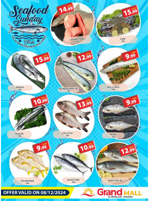 Seafood Sunday - Grand Mall Sharjah