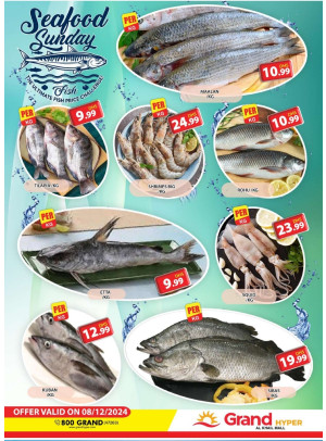 Seafood Sunday - Grand Hyper Al Khail Mall