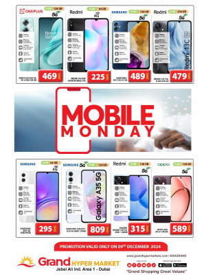 Mobile Monday - Grand Hypermarket Jebel Ali