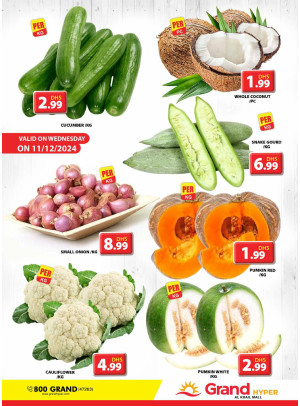 Veggie Wednesday - Grand Hyper Al khail Mall