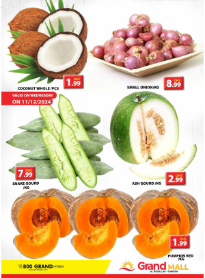 Veggie Wednesday - Grand Mall Sharjah