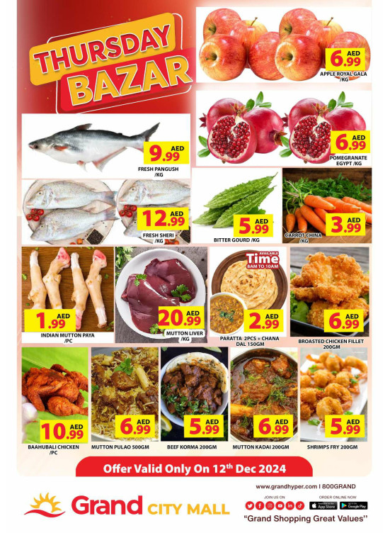Thursday Bazar - Grand City Mall